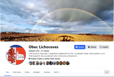 Facebook obce Lichoceves